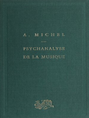 cover image of Psychanalyse de la musique